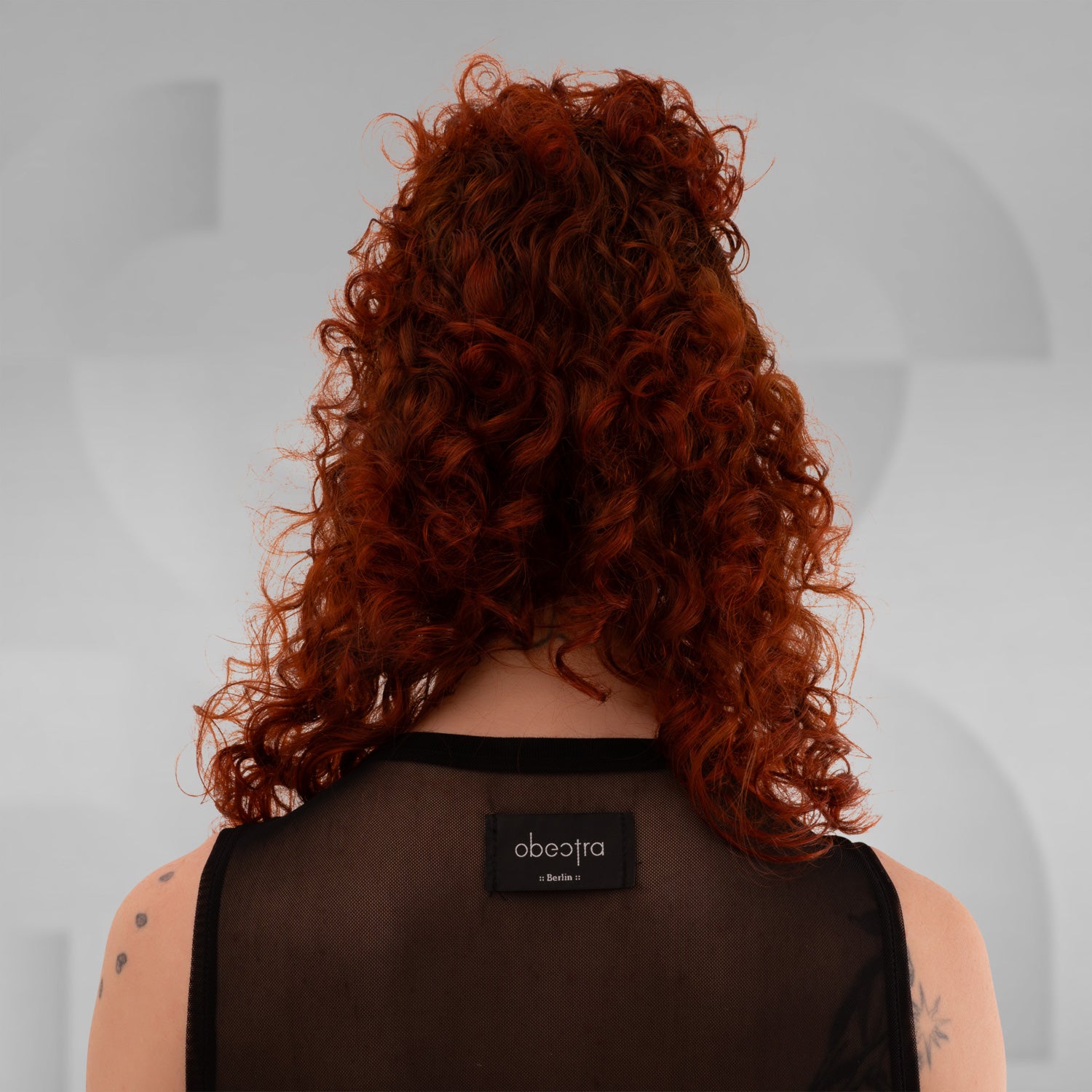 Transparent mesh body, ideal for Berlin Party nights.