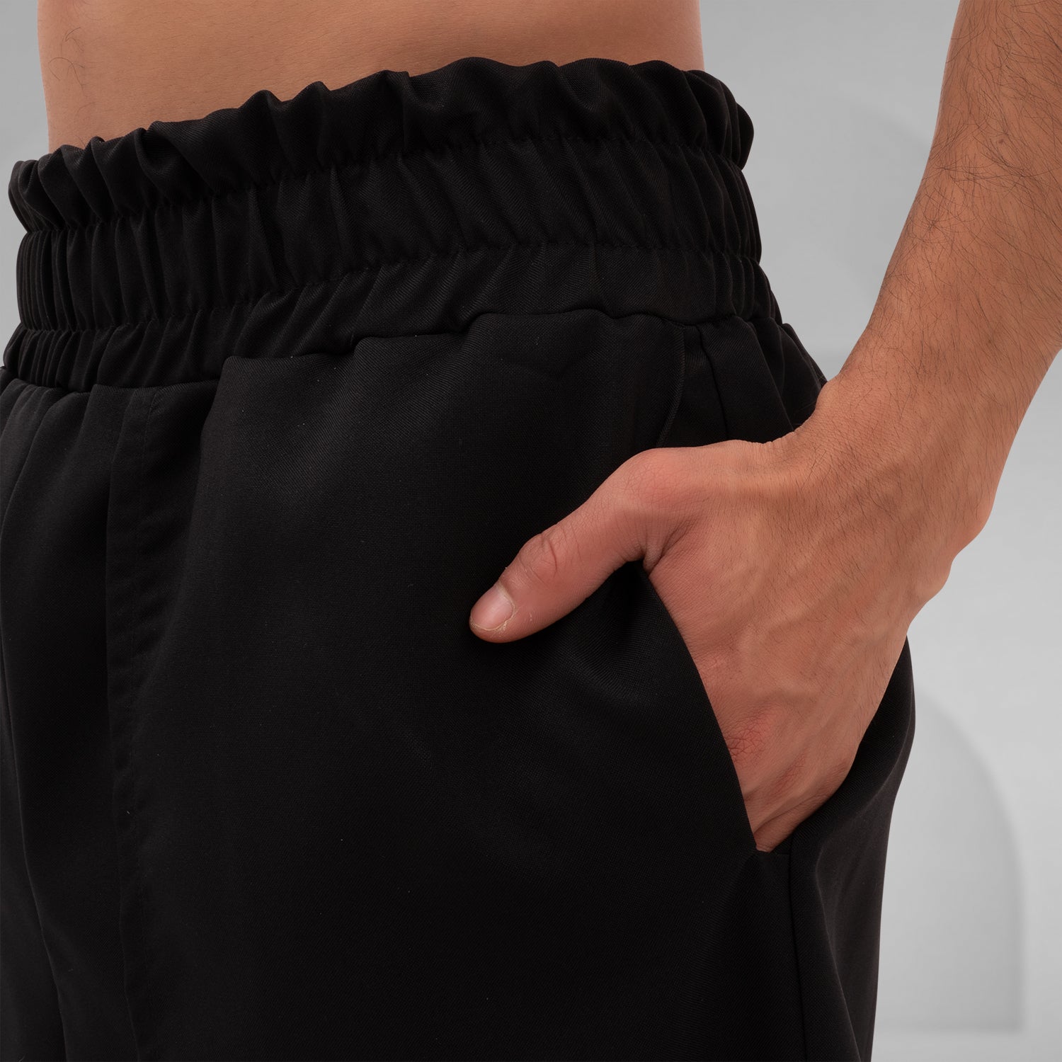 The Layered Bootcut Trousers Mixed from This is Fred showcase a unique design that embodies contemporary London fashion. Featuring a distinctive layered silhouette, these trousers offer a stylish twist to the classic bootcut, making them perfect for both vibrant dance floors and urban street settings. The comfortable fit and sleek black fabric ensure versatility and ease of movement, allowing you to express your individuality effortlessly. Pair them with your favorite boots for a bold, fashion-forward state