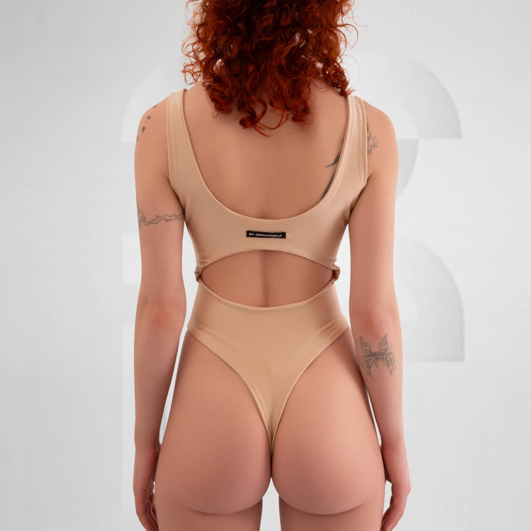Sexy nude bodysuit - flattering and comfortable attire for clubnights or warm summer days