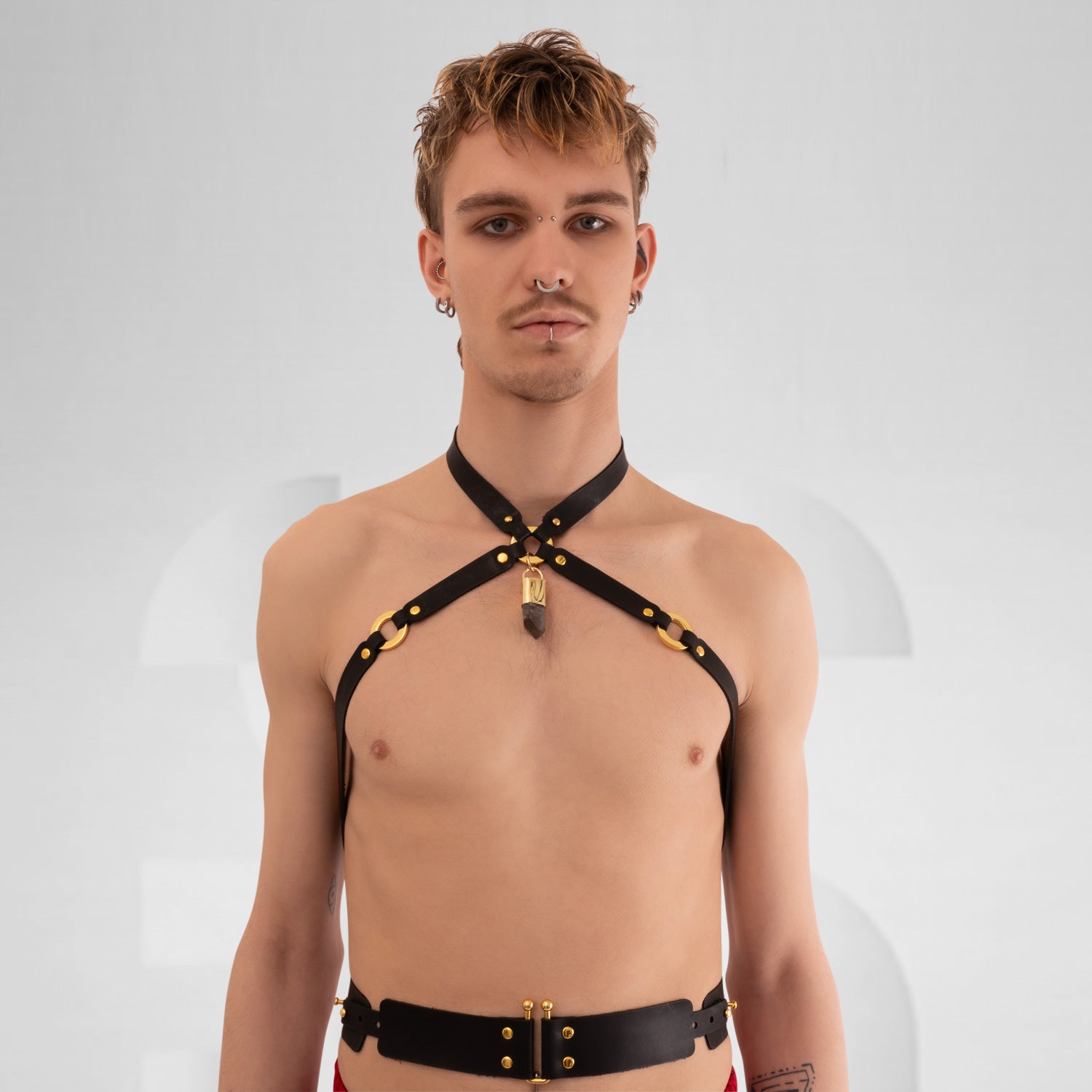 Sophistication meets mythical Elegance with this unisex harness.