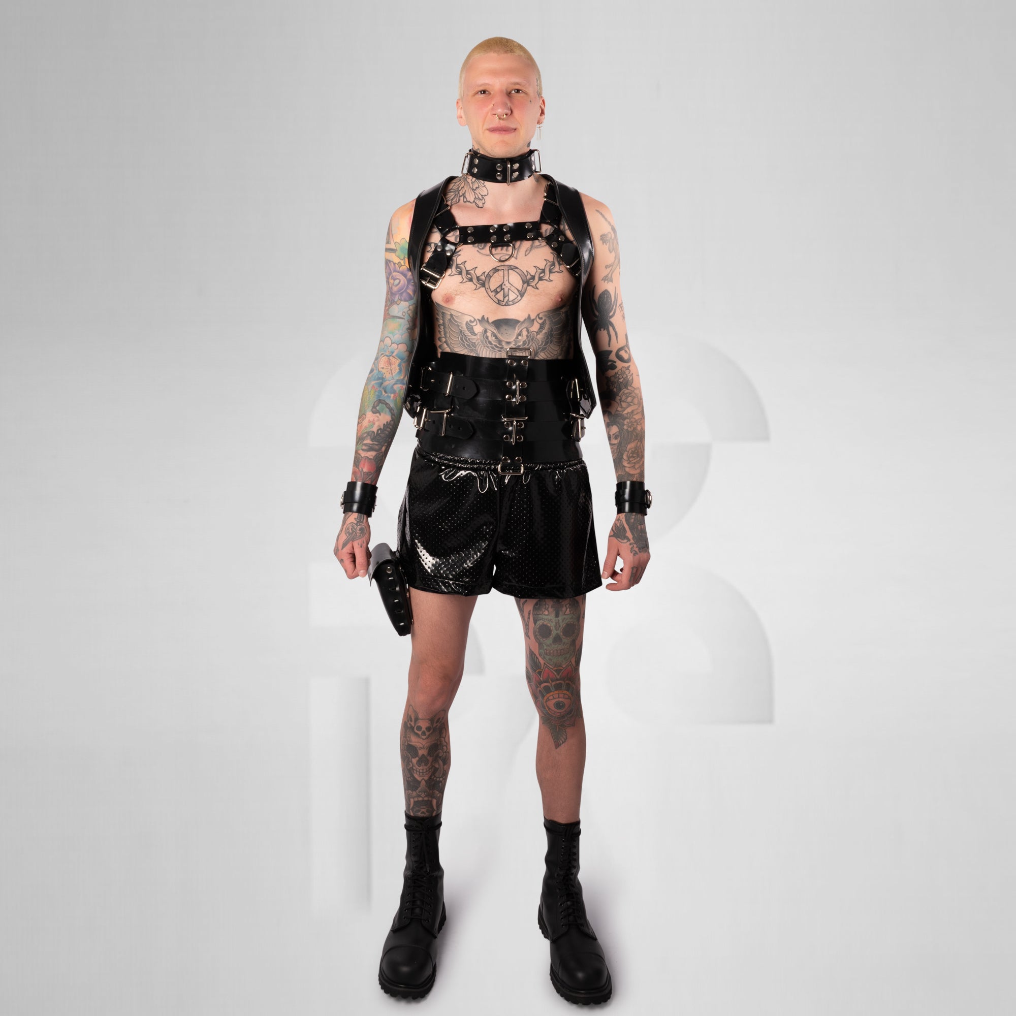 Bold Rubber Corset Belt
