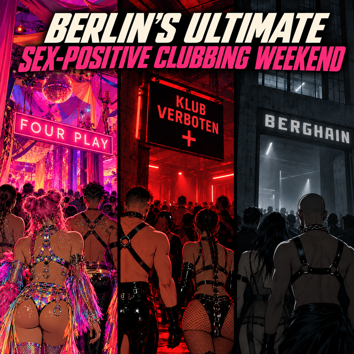 Berlin’s Ultimate Sex-Positive Clubbing Weekend