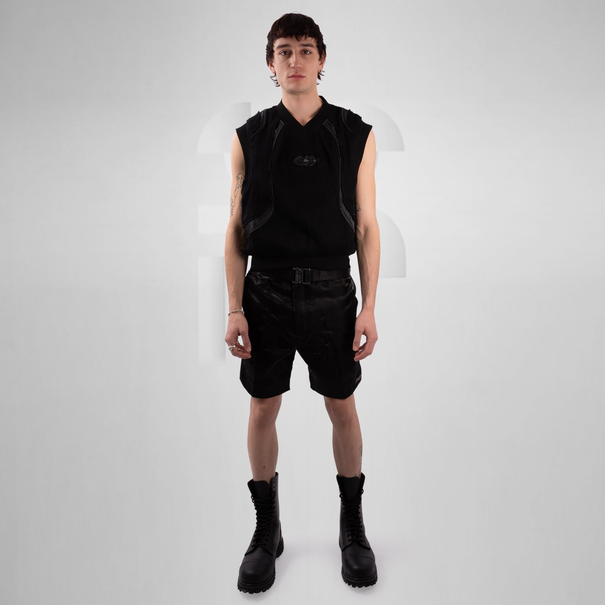 Experimental Knit sweater vest