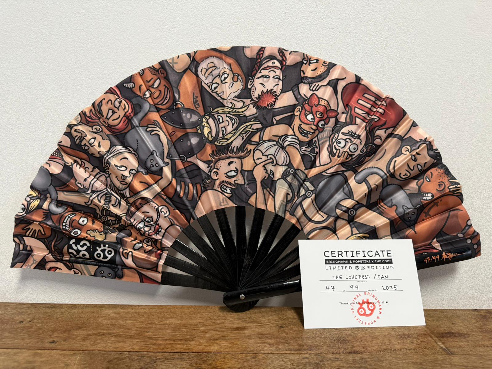 "THE LOVE FEST" Fan - Limited Edition