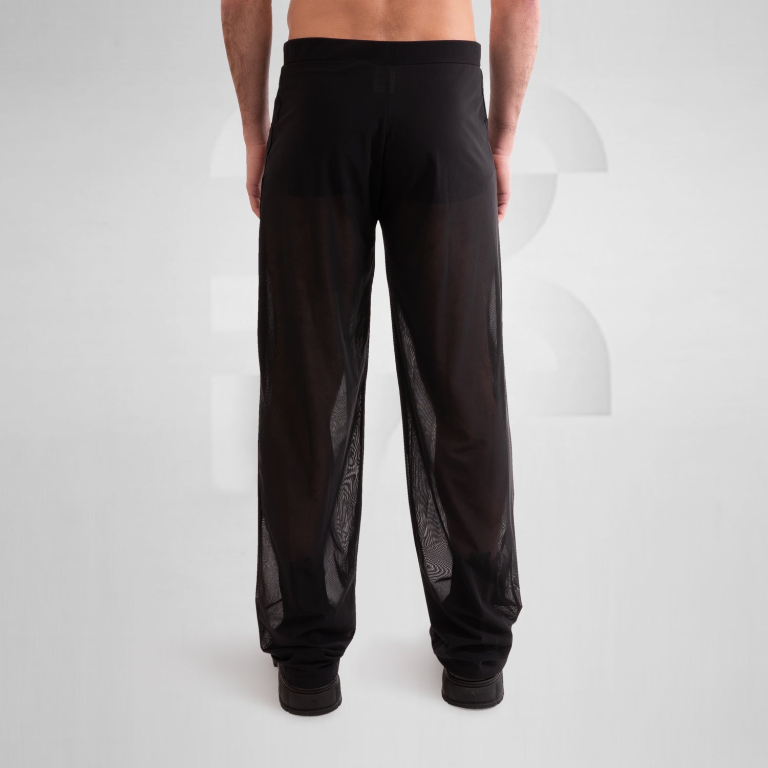 Trendy Unisex Mesh Trousers - Perfect for Berlin's Eclectic Club Scene