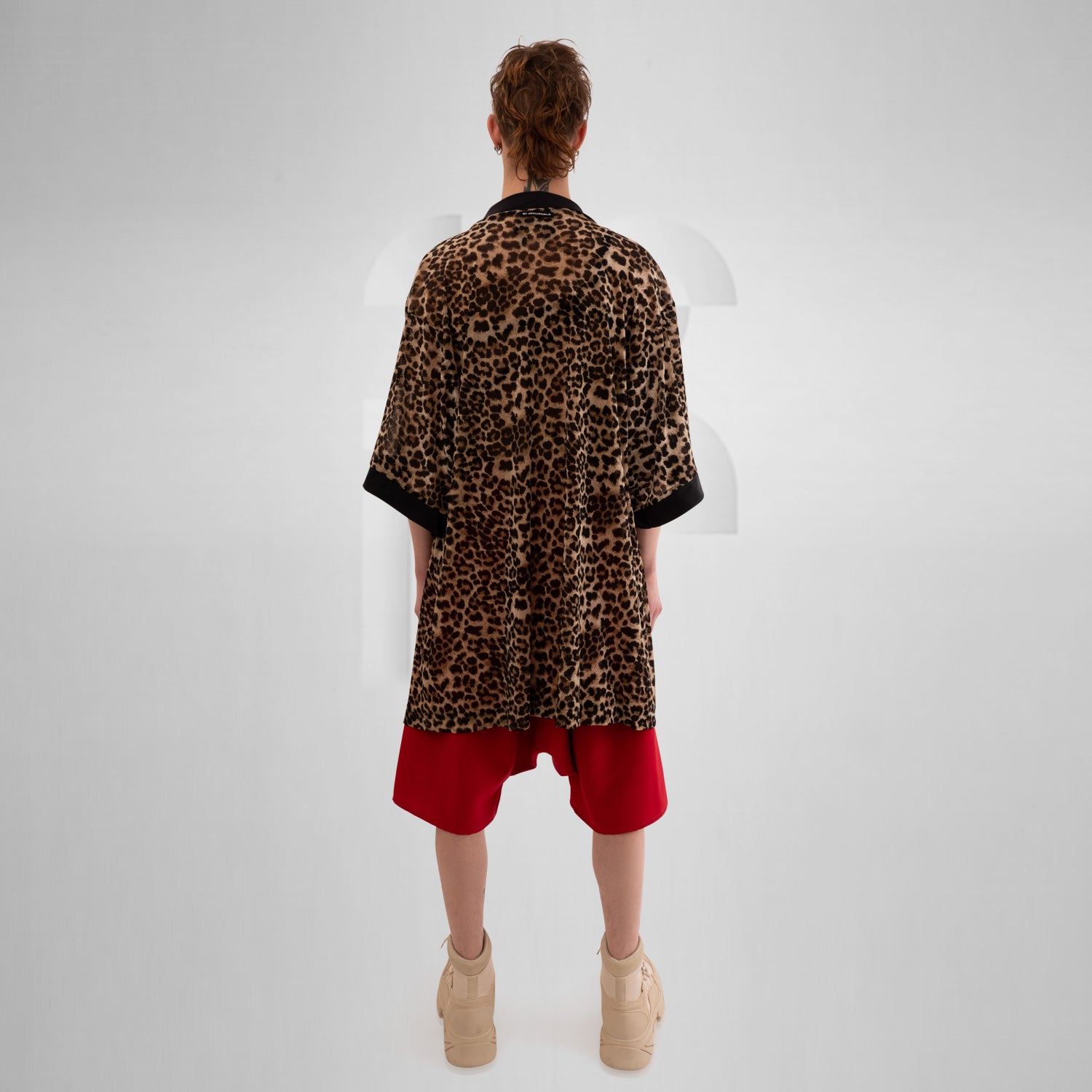 Kimono with Leo Pattern - Festival and Clubbing Outfit