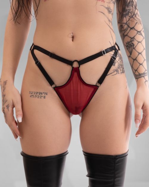 FORTITUDE THONG RUBY
