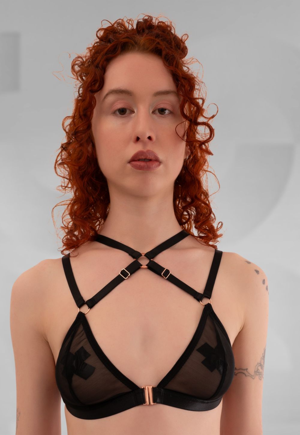 Moon Harness Triangle Bra