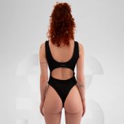 Black body suit for women, perfect for club nights or warm summer days