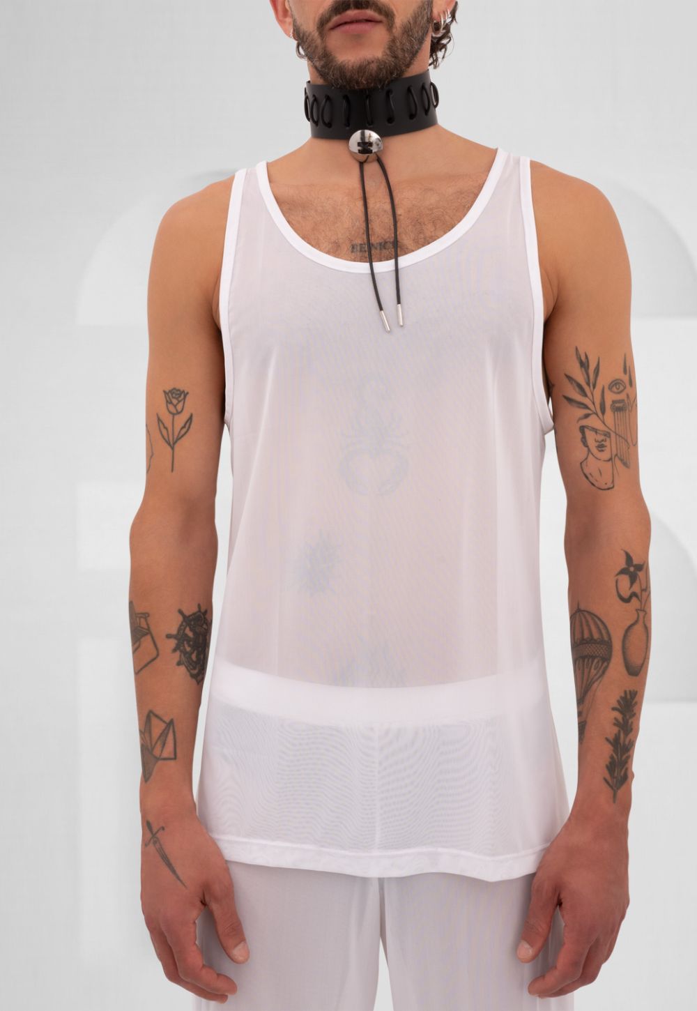 The Code Mesh Tank – White