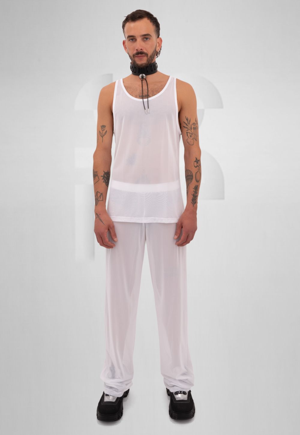 The Code Mesh Tank – White